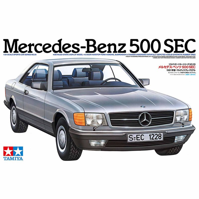 Tamiya 1/24 Mercedes-Benz 500 SEC Model Kit